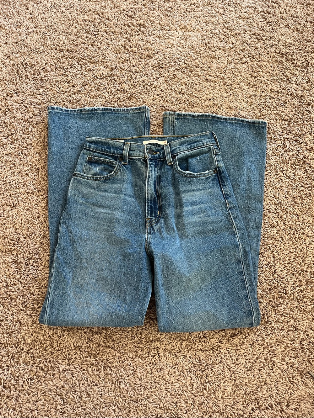Levi’s 70s high rise flare jeans size 26